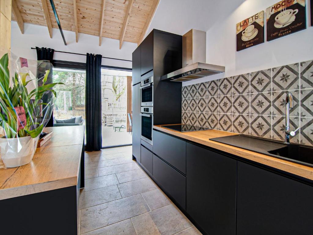 Holiday home in Biron with barrel sauna, cleaning included