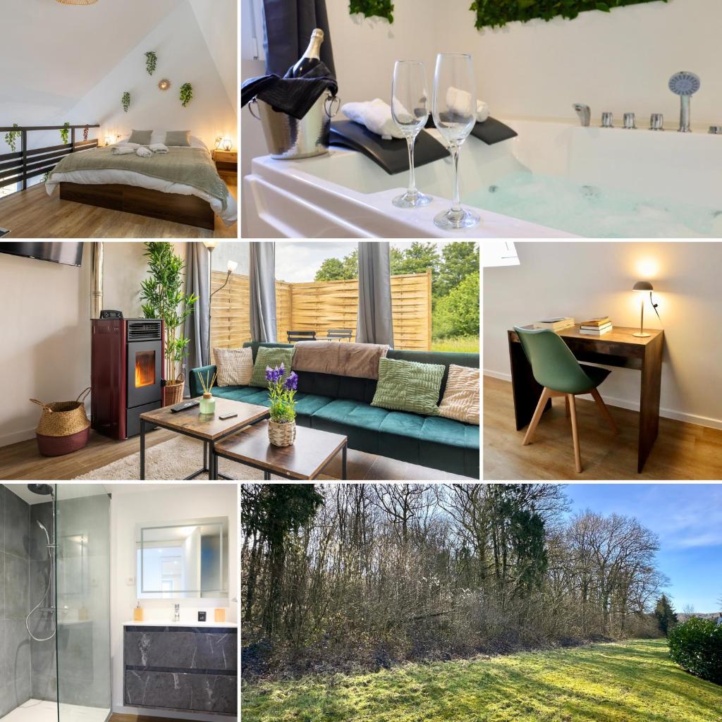 Le Forestier - Moderne & Confort - Balnéo Netflix Gratuit BBQ Terrasse -Animaux bienvenus photo 1
