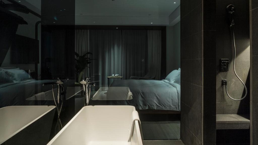 Двухместный (Номер Делюкс с видом на горы), The Nook Hotel Hangzhou