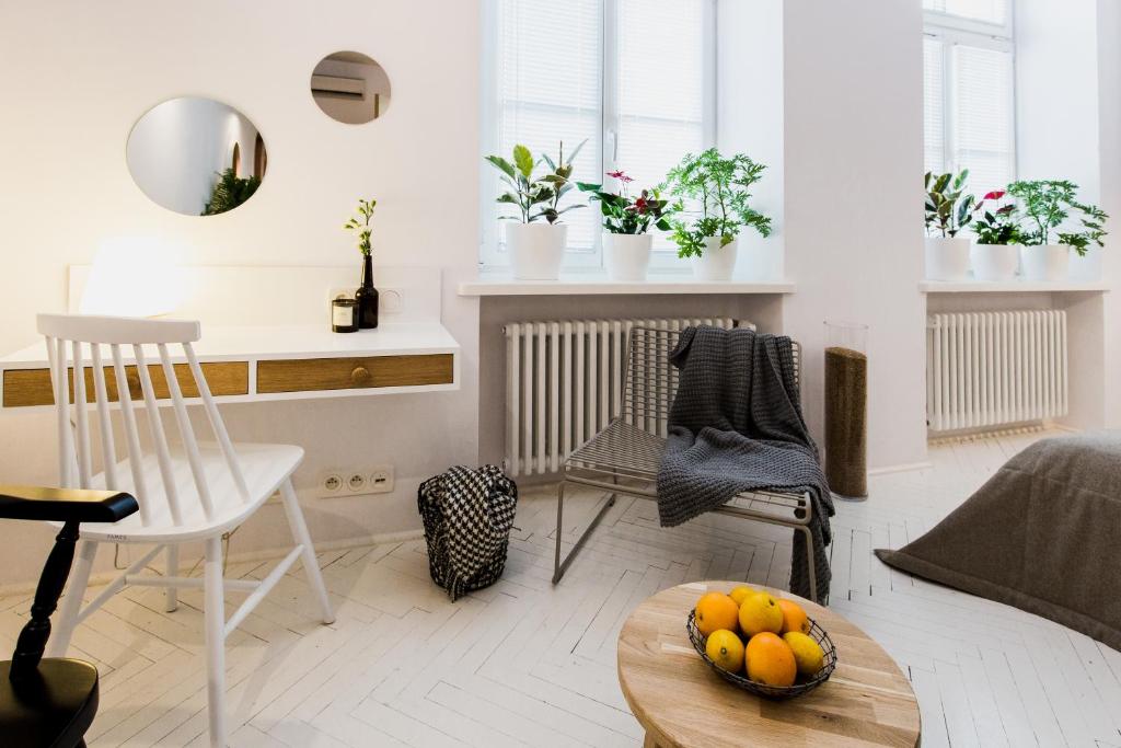 Апартаменты (Апартаменты-студио с видом на город), Apartamenty Browar Perła - Perła Brewery Apartments