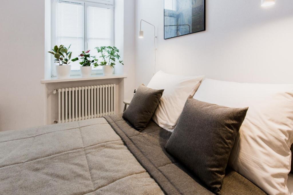 Апартаменты (Апартаменты-студио с видом на город), Apartamenty Browar Perła - Perła Brewery Apartments