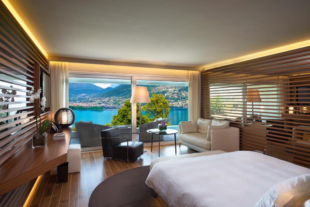 Сьюит (Полулюкс с балконом и видом на озеро), The View Lugano