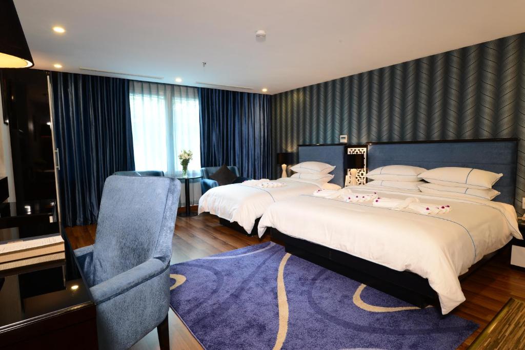 Семейный (Семейный номер с видом на город), Hanoi Emerald Waters Hotel & Spa