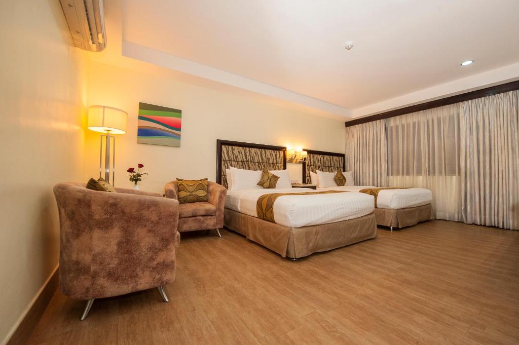 Двухместный (Двухместный номер Делюкс с 2 отдельными кроватями), Diamond Suites and Residences