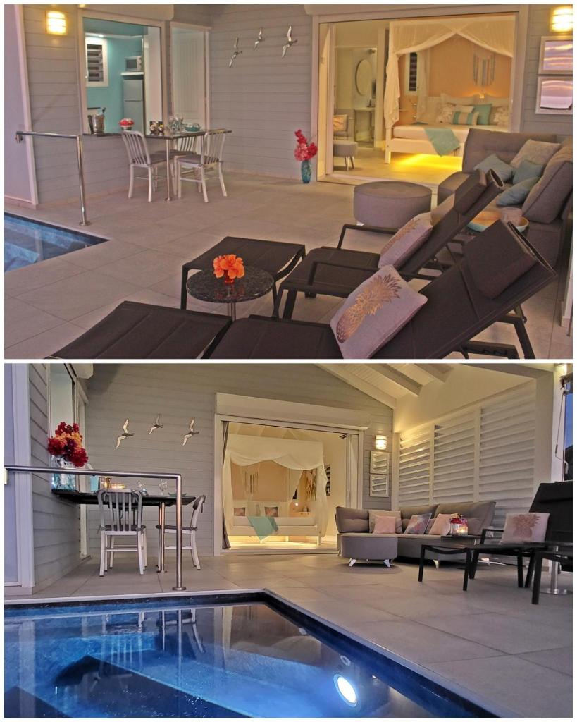 Blue Haven Villas Guadeloupe Villa Blue Moon - Tap to explore photos
