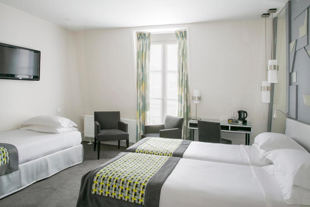 Трехместный (Трехместный номер), Best Western A La Villa des Artistes