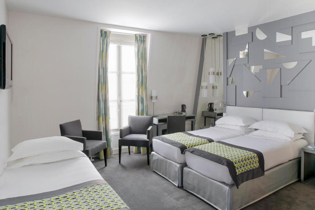 Трехместный (Трехместный номер), Best Western A La Villa des Artistes