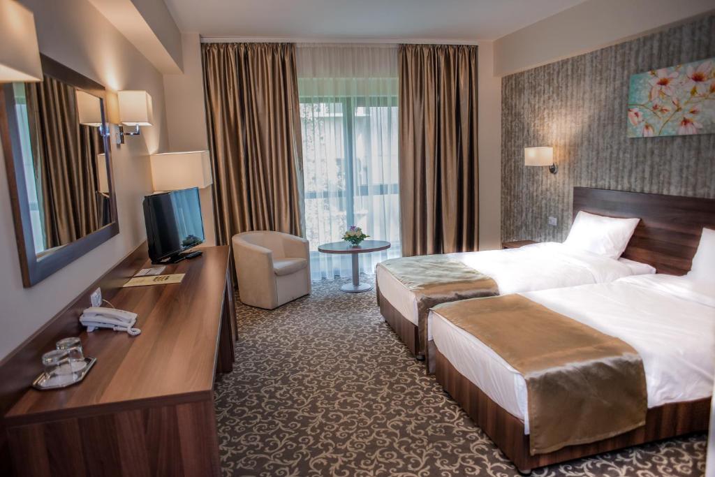 Двухместный (Двухместный номер Делюкс с 2 отдельными кроватями, для некурящих), Hotel Arnia