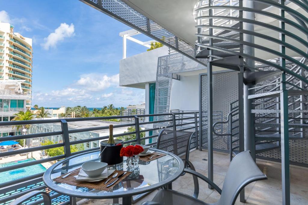 Апартаменты (Пентхаус, частичный вид на океан), SBV Luxury Ocean Hotel Suites