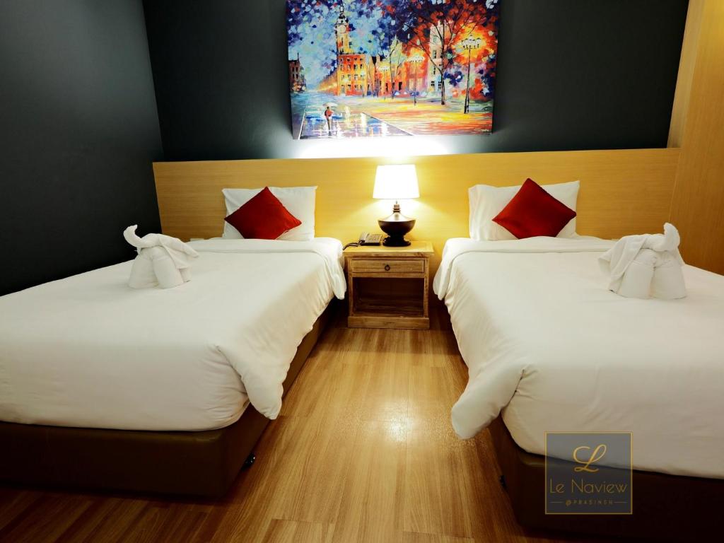 Le Naview @Prasingh Room Type - Deluxe Twin Room
