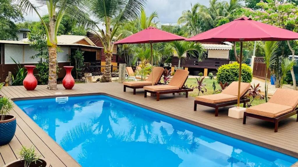 Charming House in Albion with Shared Pool, Mauritius