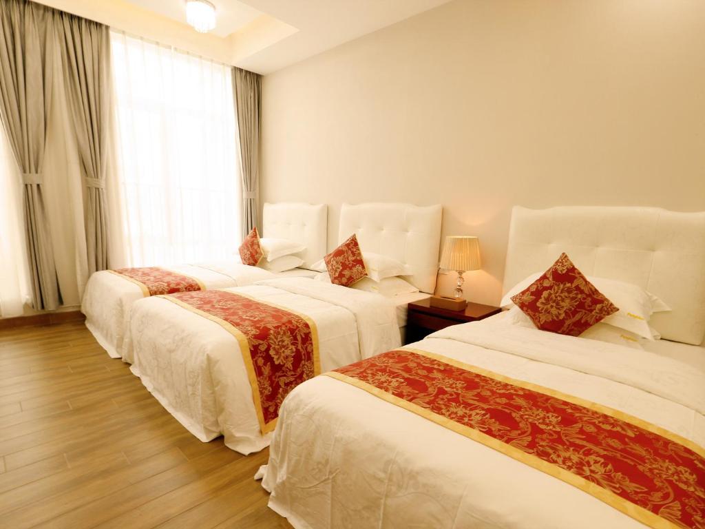 Трехместный (Трехместный номер Делюкс), Guangzhou Pengman Apartment Zhengjia Huanshi Branch