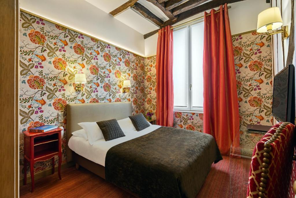 Двухместный (Классический двухместный номер с 1 кроватью), Hôtel Saint-Paul Rive-Gauche