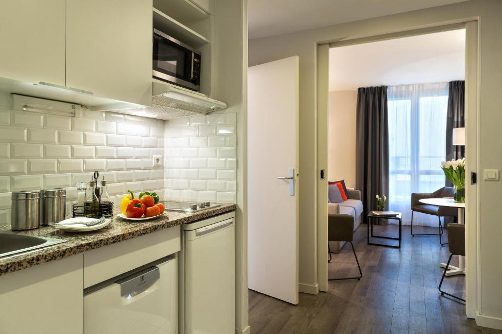 Четырехместный (Апартаменты (для 4 взрослых)), Citadines Montmartre Paris