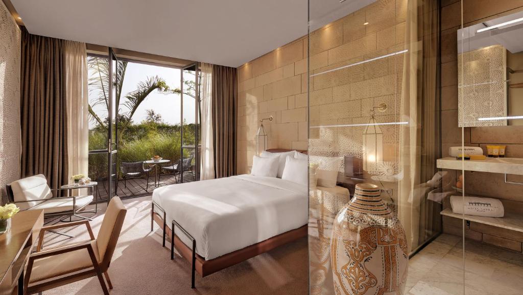 Двухместный (Двухместный номер с 1 кроватью, вид на сад), Hotel Sahrai