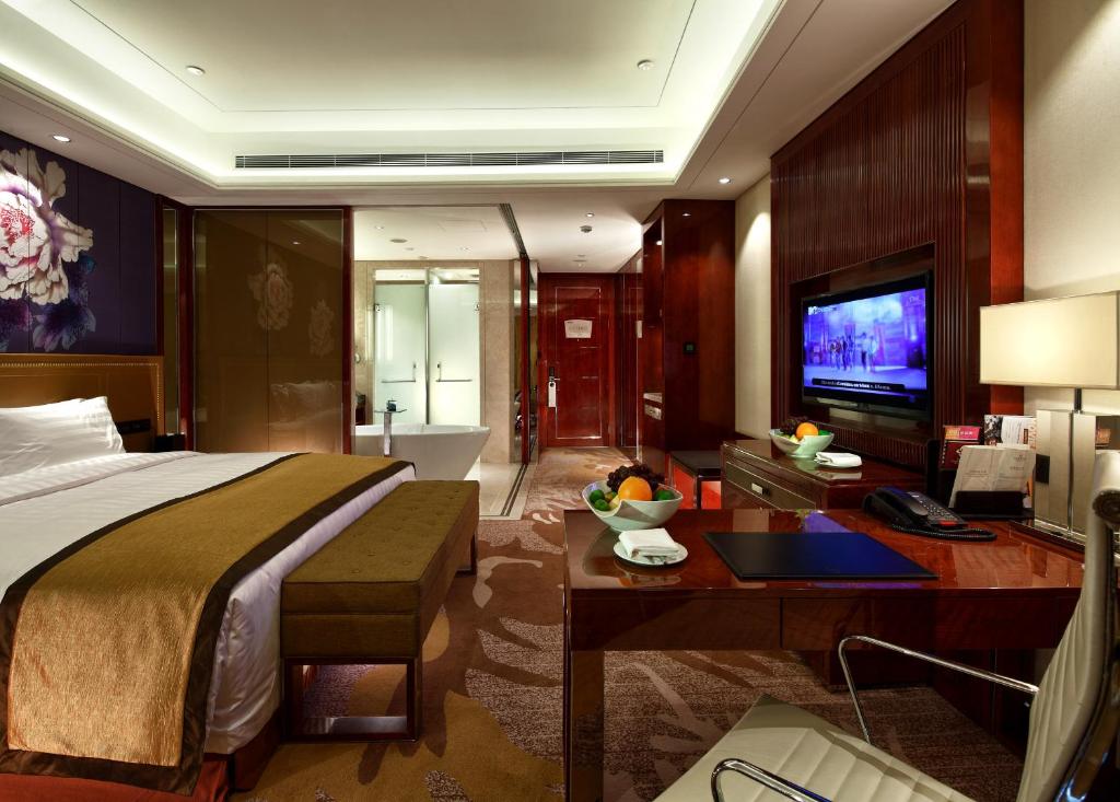 Двухместный (Представительский номер с кроватью размера «king-size»), Minyoun Chengdu Dongda Hotel