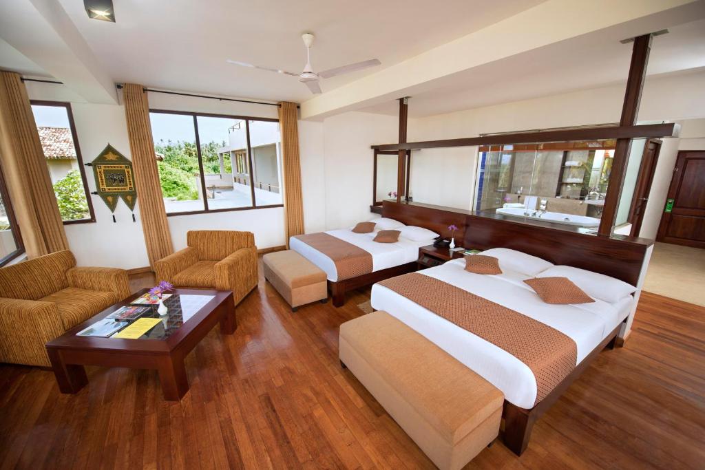 Двухместный (Номер Делюкс с гидромассажной ванной), Mandara Resort Mirissa