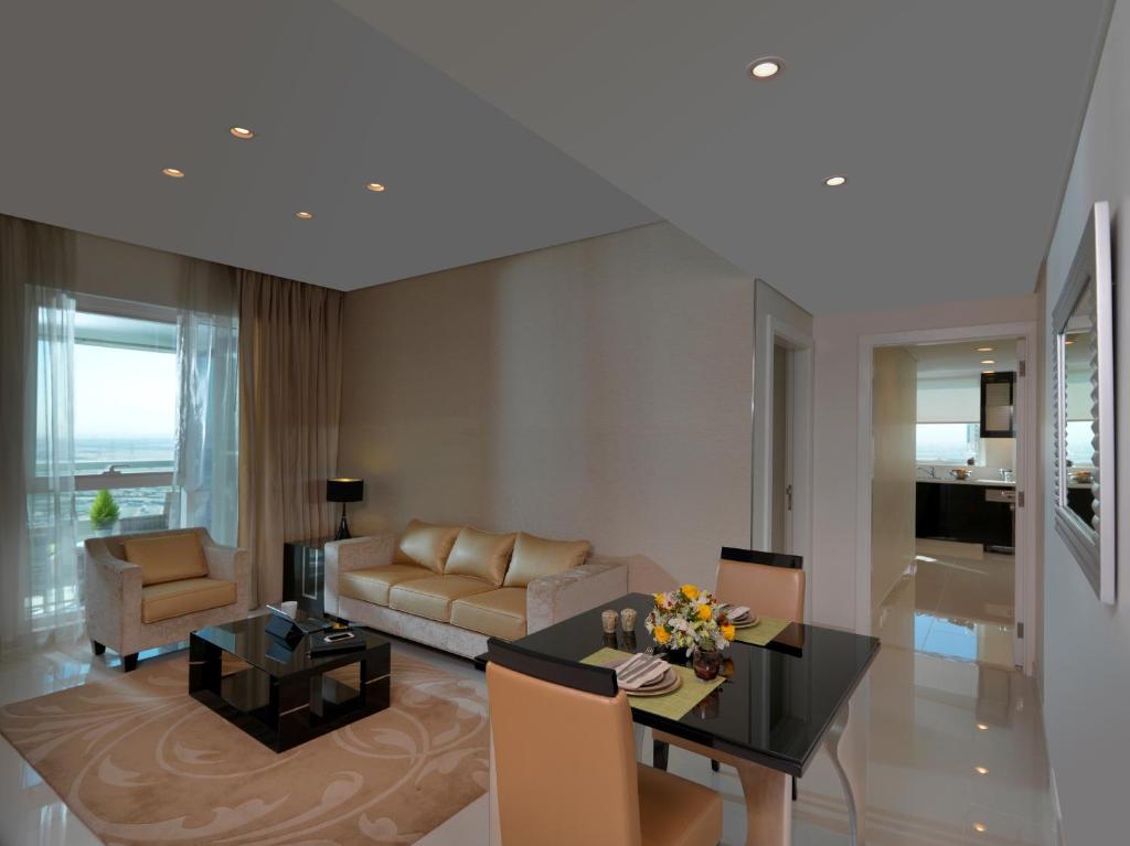 Апартаменты (Люкс с 2 спальнями и видом на канал), Апарт-отель DAMAC Maison Canal Views