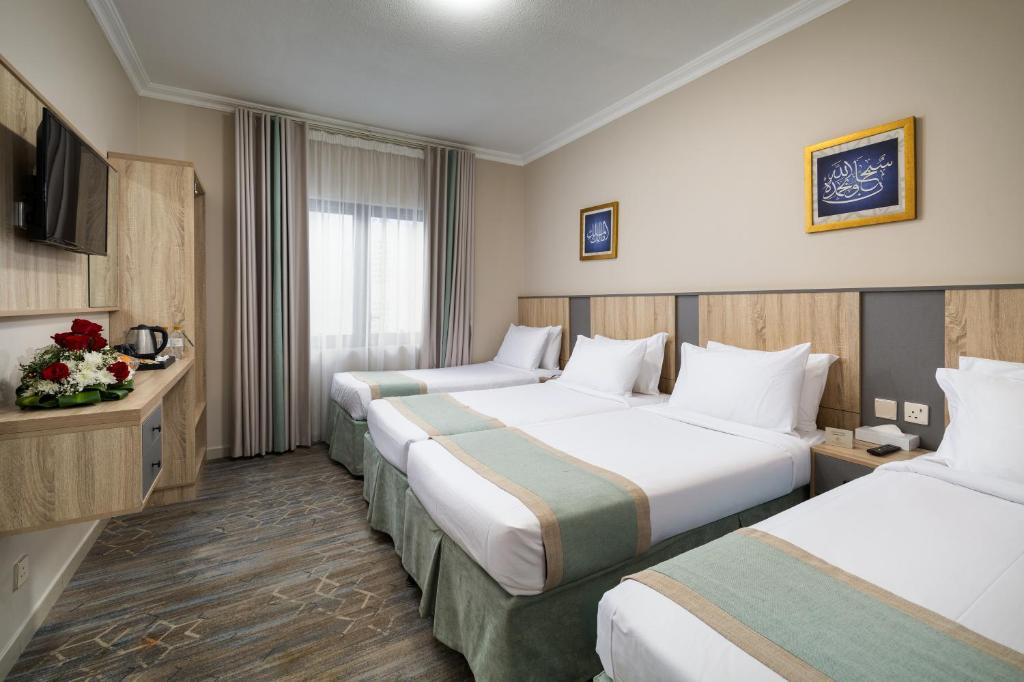Emaar Taiba Hotel Room Type - Standard Quadruple Room