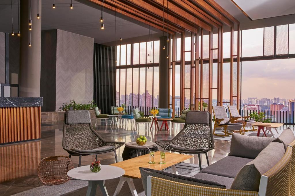 Двухместный (Клубный номер), Oasia Hotel Downtown, Singapore by Far East Hospitality