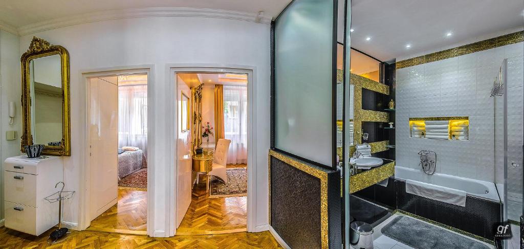 Апартаменты (Апартаменты с 2 спальнями, балконом и видом на реку), Vip Apartments Budapest