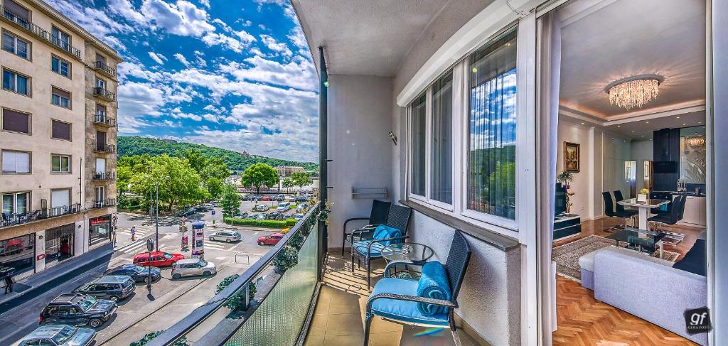 Студио (Номер-студио с балконом, вид на реку), Vip Apartments Budapest