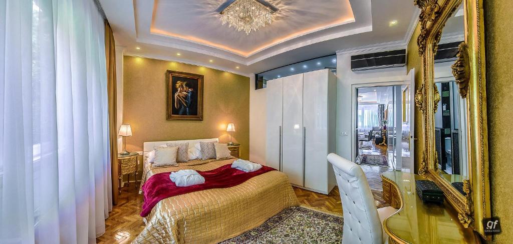Апартаменты (Апартаменты с 2 спальнями, балконом и видом на реку), Vip Apartments Budapest