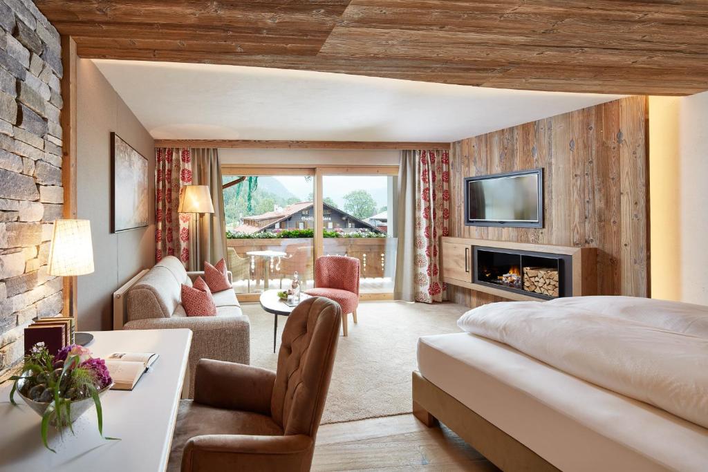 Сьюит (Люкс «Хайматгефюль»), Superior Alpine Wellnesshotel Karwendel