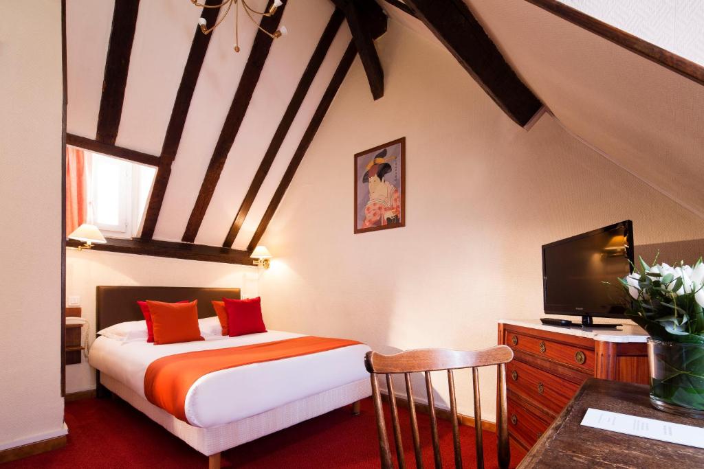 Двухместный (Улучшенный двухместный номер с 1 кроватью), Hôtel Saint Roch
