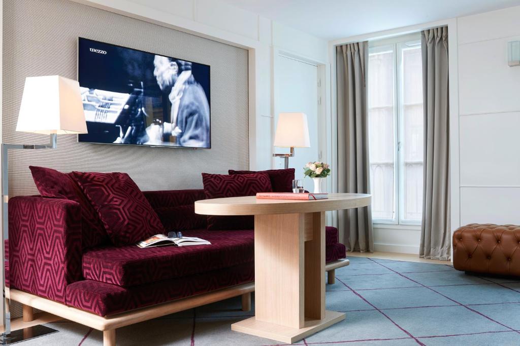 Трехместный (Трехместный номер Делюкс), Hotel Opéra Richepanse