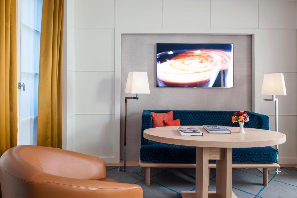 Двухместный (Двухместный номер Делюкс с 1 кроватью), Hotel Opéra Richepanse