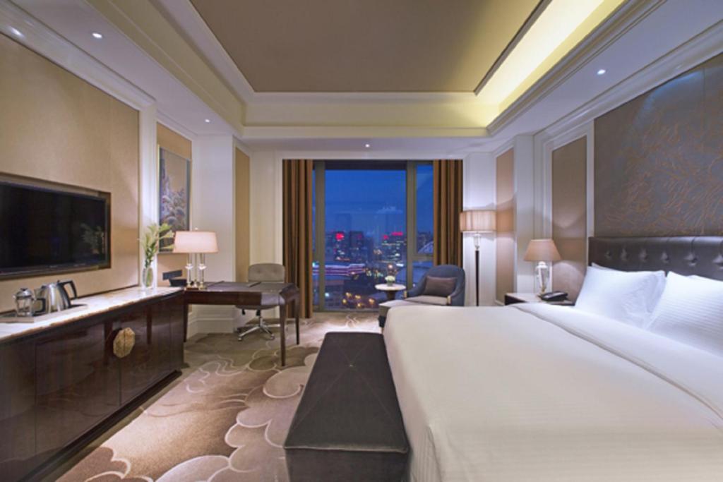 Двухместный (Номер Делюкс Gand с кроватью размера «king-size»), Wanda Vista Shenyang