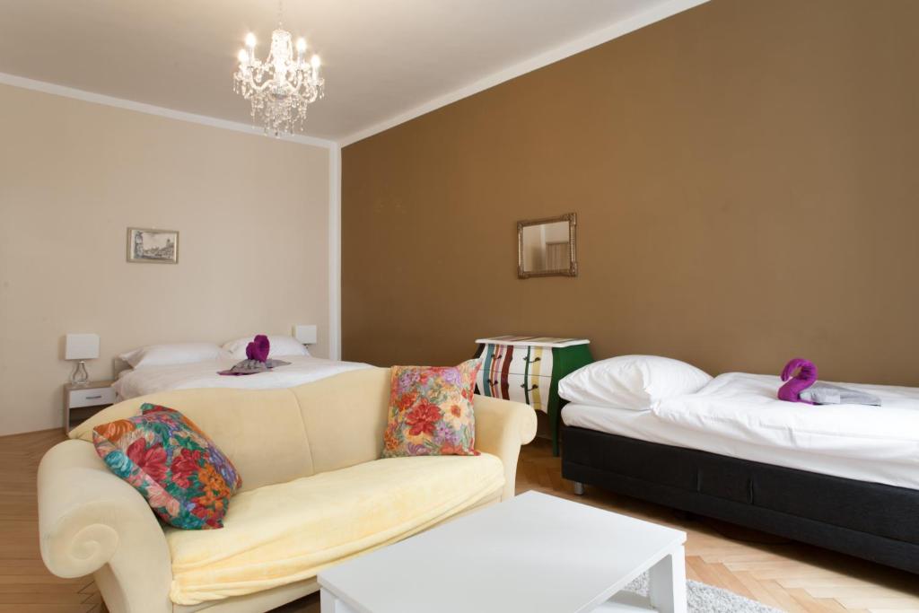 Апартаменты (Роскошные апартаменты с 1 спальней), Апартаменты Prague Siesta