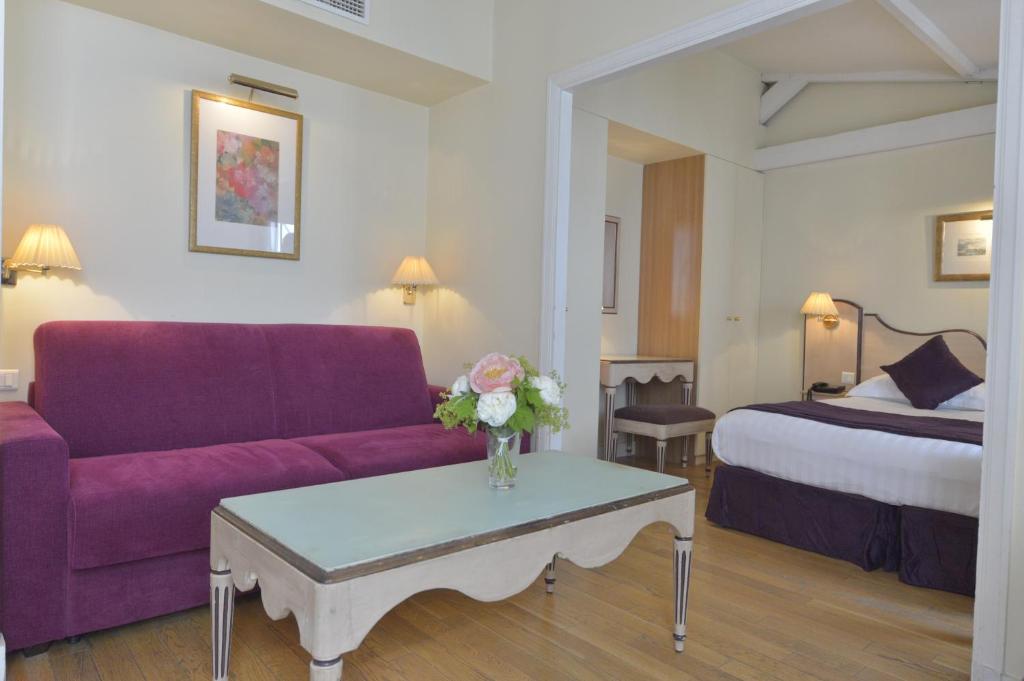 Сьюит (Люкс (для 4 взрослых)), Hotel Suites Unic Renoir Saint-Germain