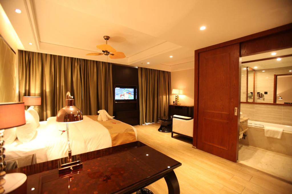 Двухместный (Exquisite Queen Room with Garden View), Hainan Ya Tai Hot Spring Hotel