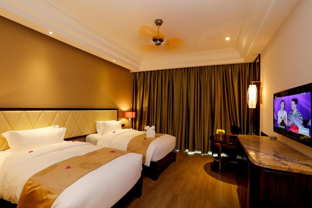Двухместный (Exquisite Twin Room with Garden View), Hainan Ya Tai Hot Spring Hotel