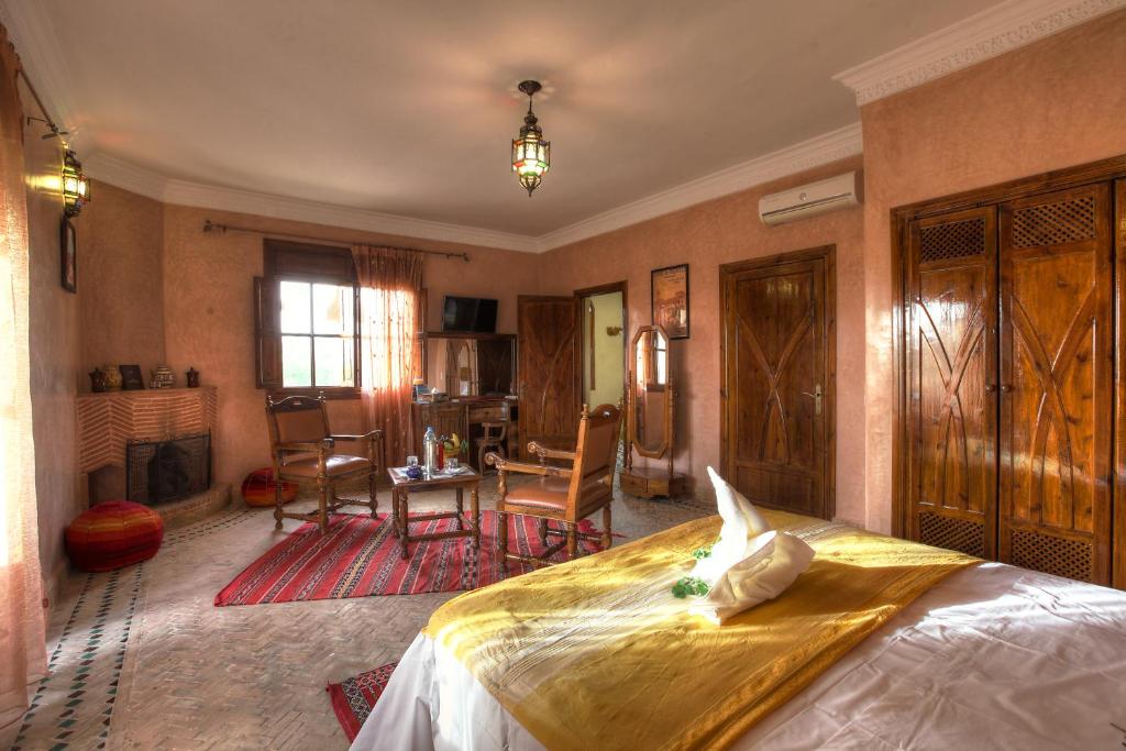 Двухместный (Двухместный номер Делюкс с 1 кроватью), Villa Dar Mya Palmiers