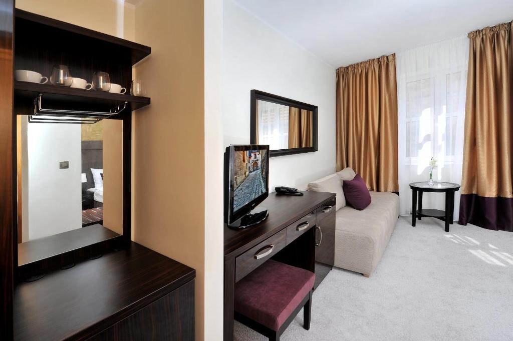 Двухместный (Двухместный номер Делюкс с 1 кроватью), APLEND CITY Hotel Perugia