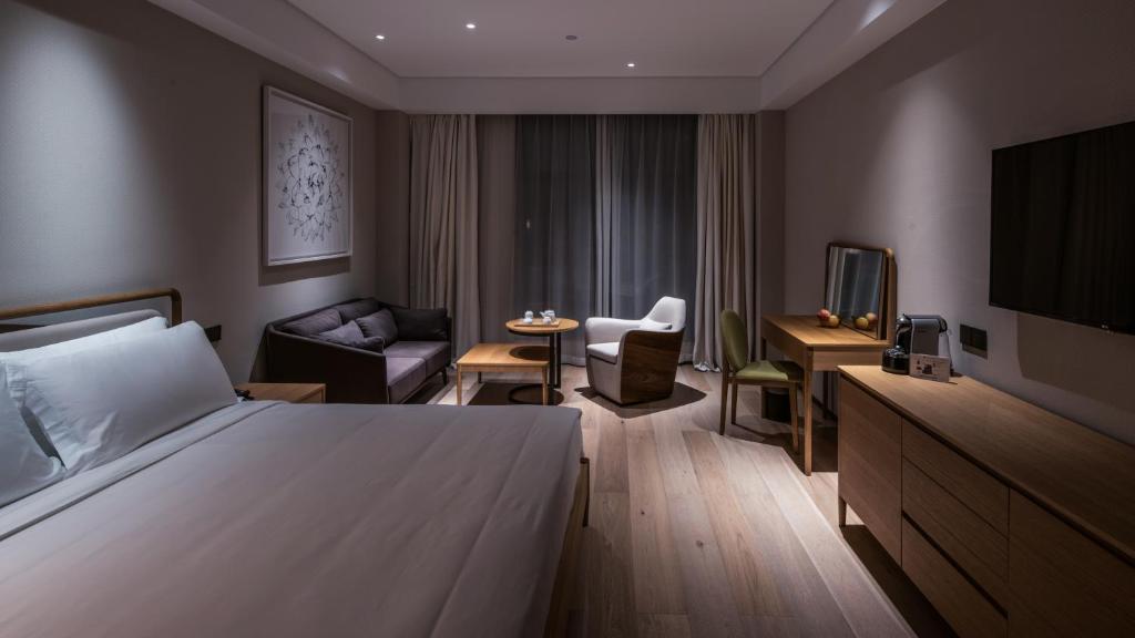 Двухместный (Номер Делюкс с видом на горы), The Nook Hotel Hangzhou