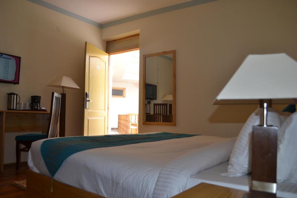 Двухместный (Двухместный номер Делюкс с 1 кроватью), Chonjor Residency Leh