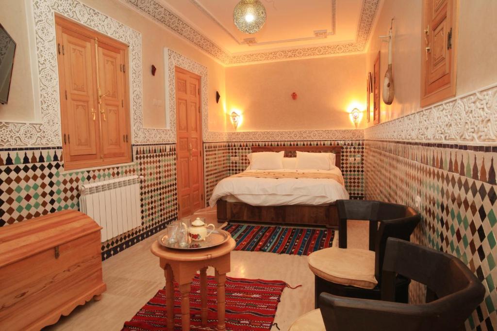 Двухместный (Двухместный номер «Премиум» с 1 кроватью), Riad Moulay Spa