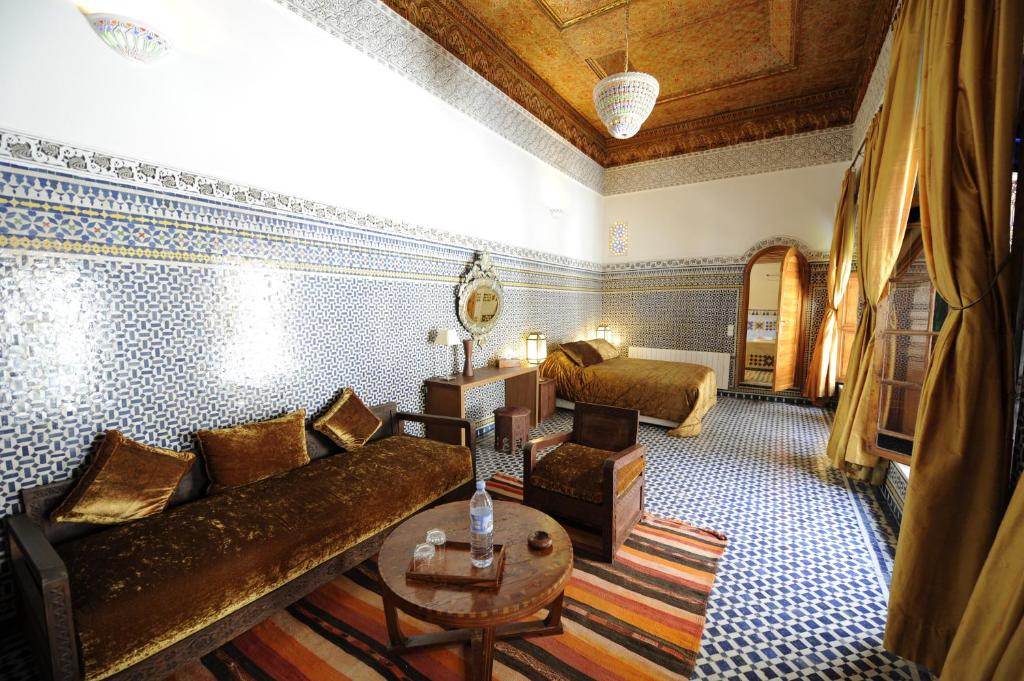 Сьюит (Люкс El R'bab), Riad Au 20 Jasmins