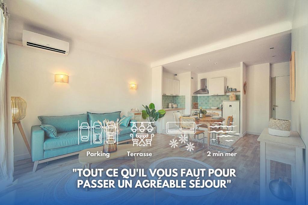 Le Joy - Terrasse - Parking - Verrière Côte d'Azur Room Type - One-Bedroom Apartment