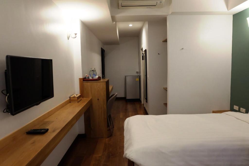 Двухместный (Двухместный номер Делюкс с 2 отдельными кроватями), Cozy@9Hotel&Kitchen