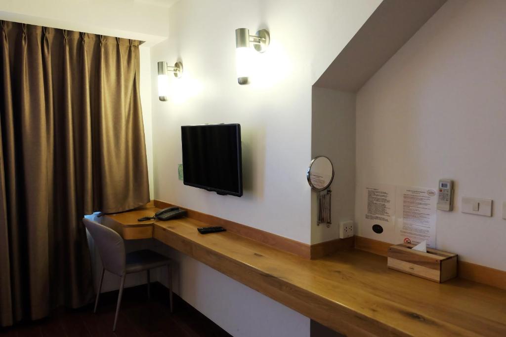 Двухместный (Двухместный номер Делюкс с 1 кроватью), Cozy@9Hotel&Kitchen