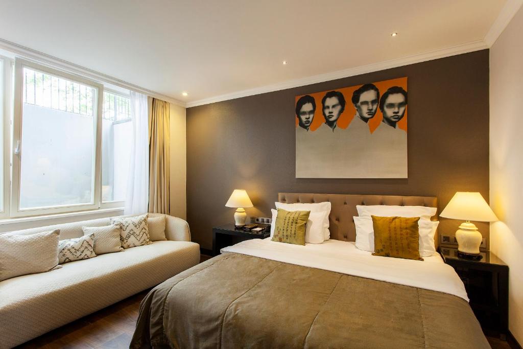 Двухместный (Двухместный номер эконом-класса с 1 кроватью), Quentin Boutique Hotel