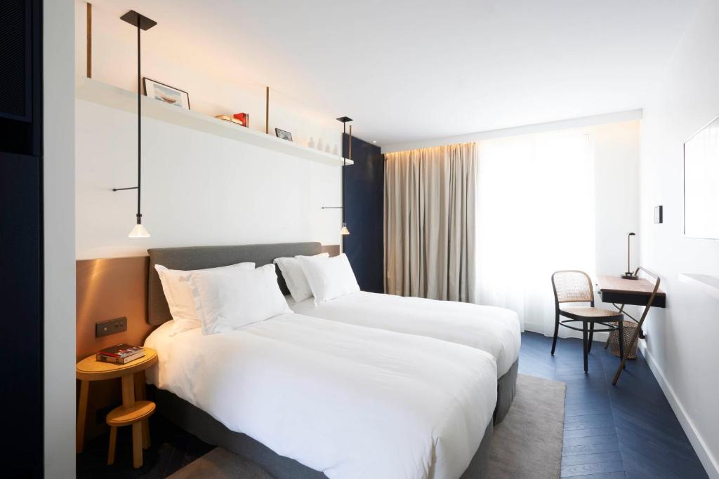 Двухместный (Двухместный номер Делюкс с 1 кроватью), Hôtel Amastan Paris