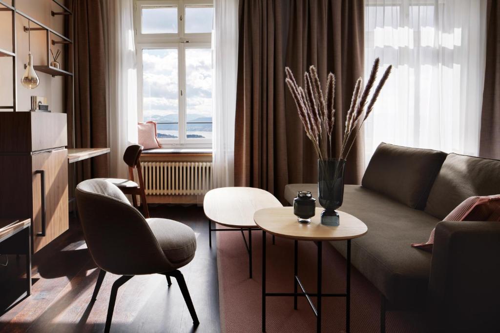 Sorell Boutique-Hotel Zürichberg Room Type - Deluxe Twin Room with Lake View