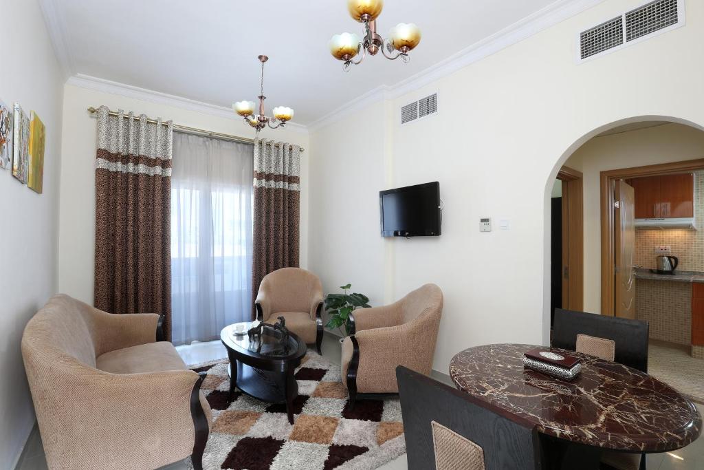 Апартаменты (Апартаменты с 1 спальней), Апарт-отель Al Smou Hotel Apartments