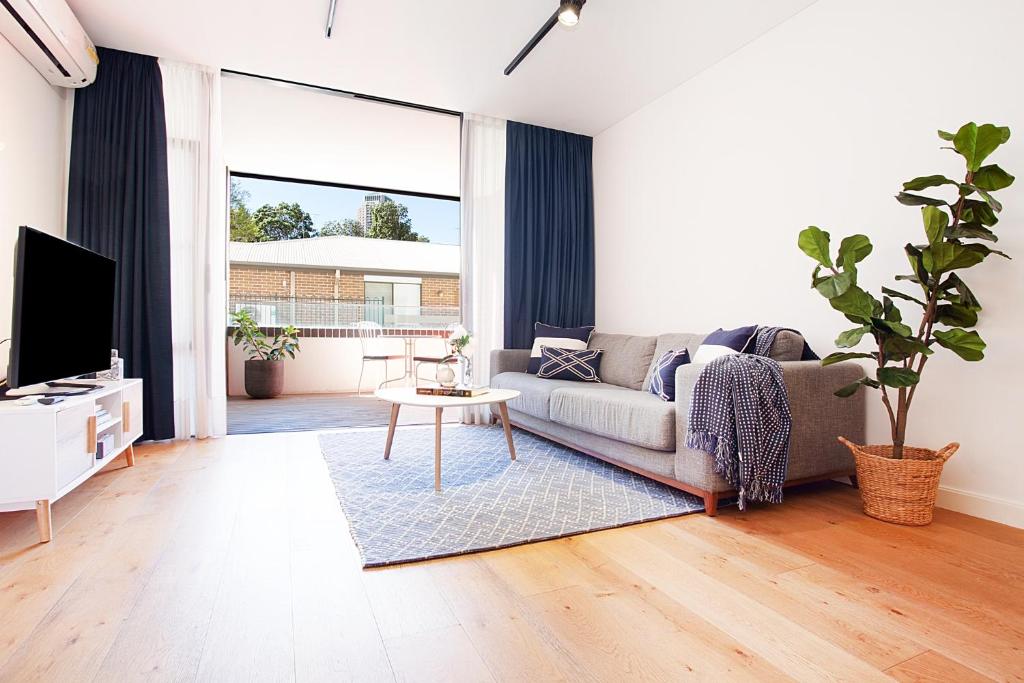 Stylish Studio with Balcony near Darling Square photo 3